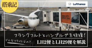 搭乗記】ルフトハンザLH2便＆29便でフランクフルトとハンブルグ往復